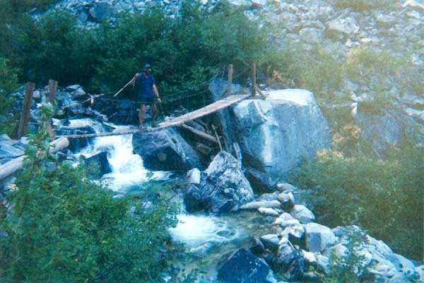 Crossing Baekos Creek
