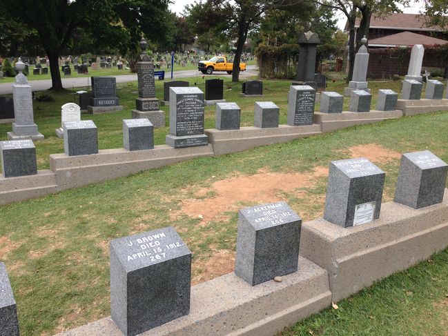 Titanic victims graveyard Halifax
