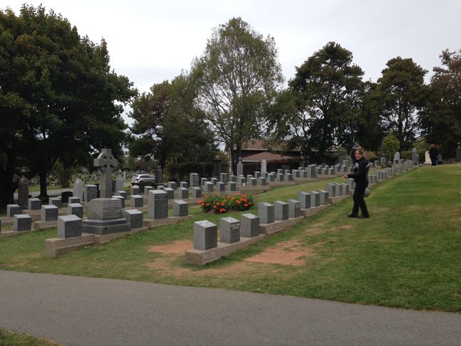 Titanic victims graveyard Halifax
