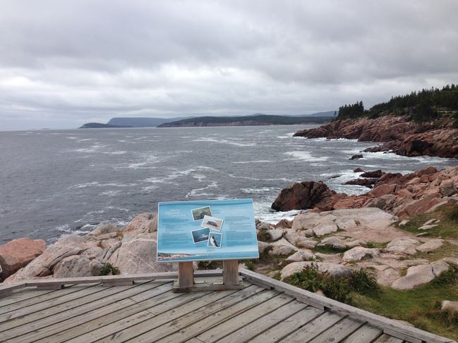 Broad Cove on the Cabot trail
