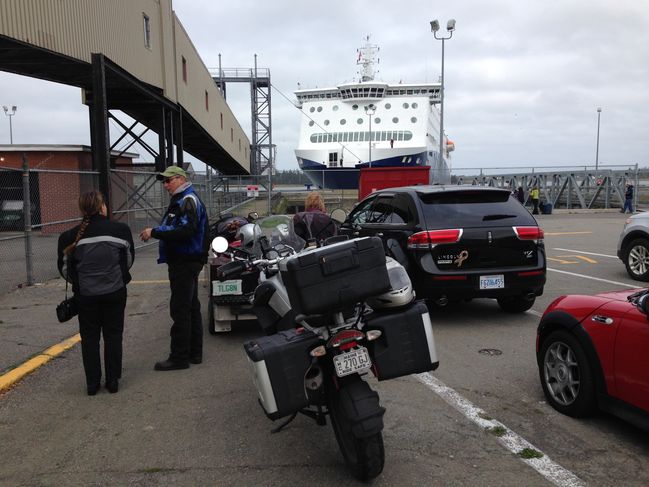 Before boarding Nova Star in Yarmouth
