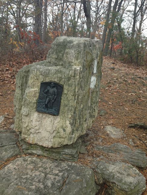 halfway marker of *original* AT route
