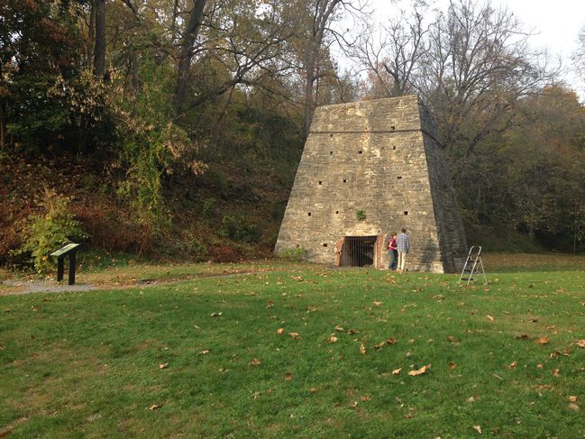 200 year old iron forge in Boiling Springs PA on 10/28 evening
