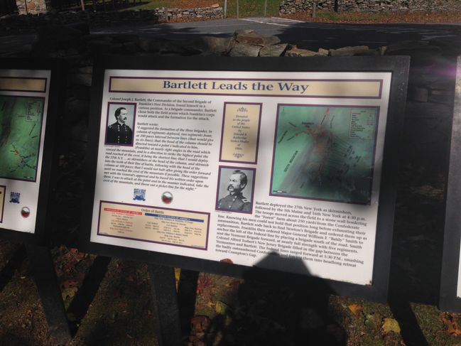 civil war site MD on the trail
