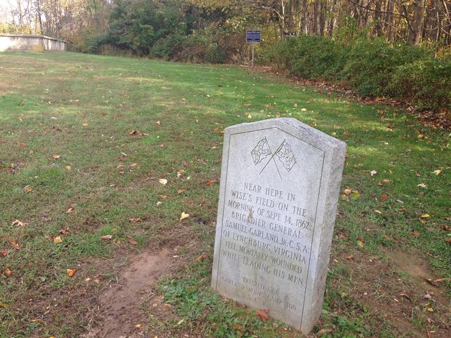 civil war site MD on the trail
