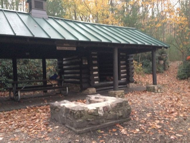 Quarry Shelter PA 10/26 upon arriving
