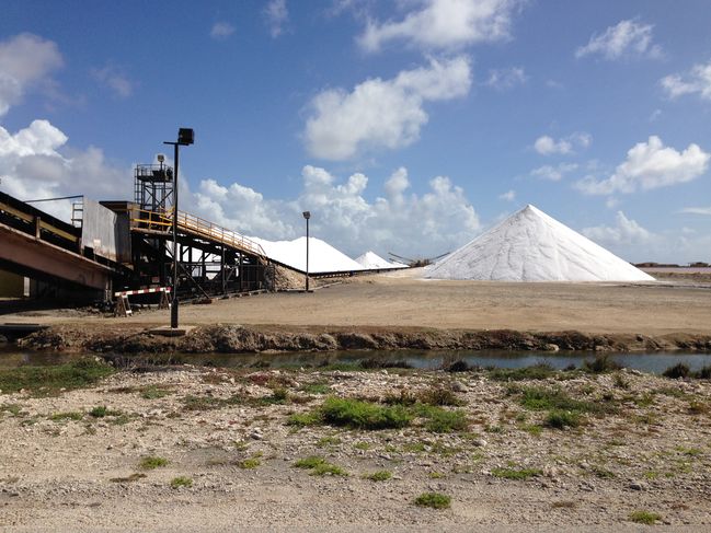 conveyor at salt pans

