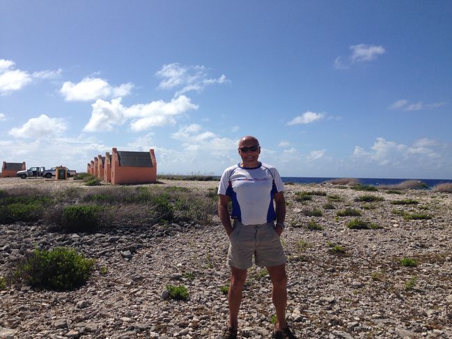 PG at orange slave huts
