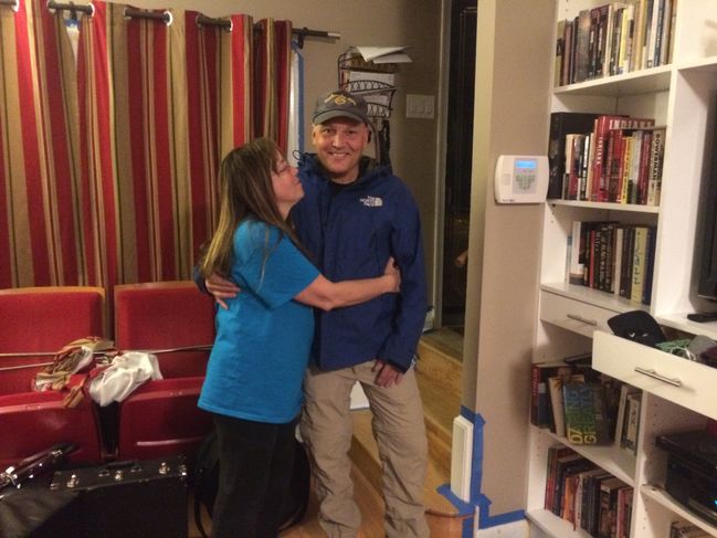 Goodbye at 4:30 am in Alexandria, VA
