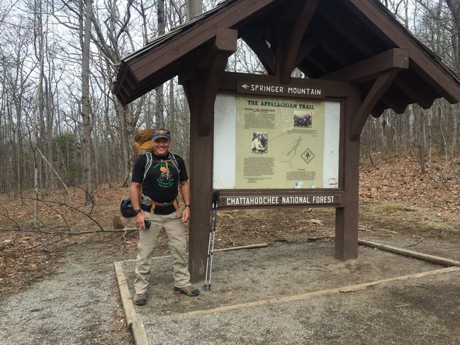 Paul (-1) miles north of AT start
