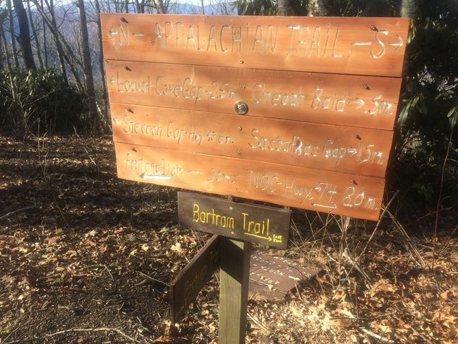 First sign for Fontana Dam and break after this AT section
