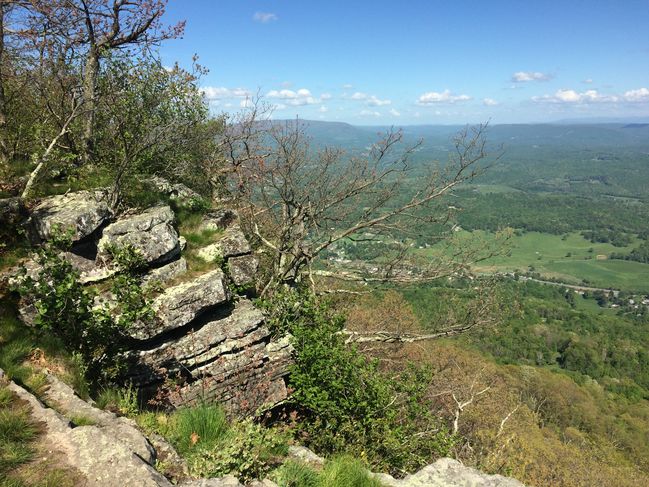 Descending into Pearisburg

