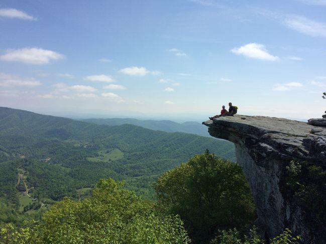 McAfee's Knob (most photographed spot on AT)
