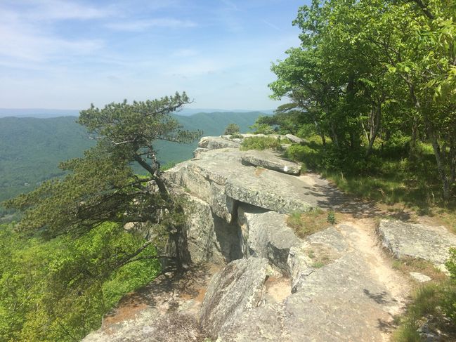 North of McAfee's Knob
