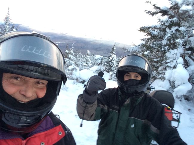 PG Birthday Wknd snowmobiling
