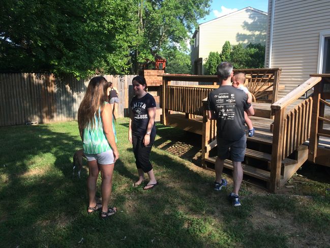 Visiting Kirimi's new house
