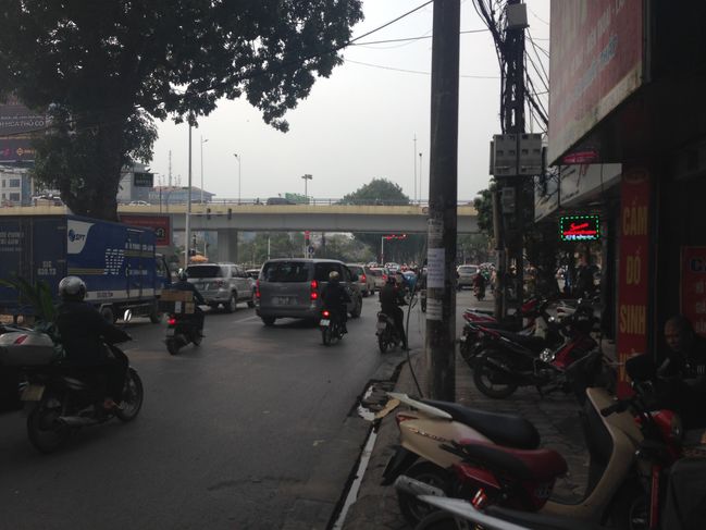 lunch on outskirts of Hanoi 3/10/17
