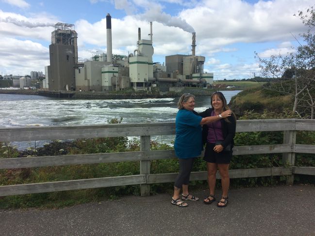Reversing Falls, St. John, New Brunswick, 8/27 morning
