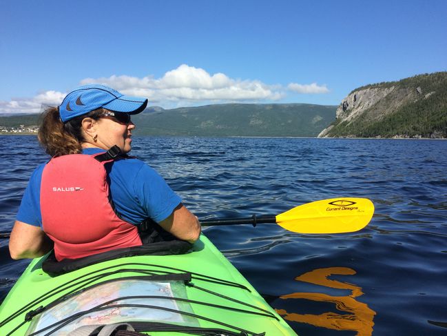 Sea Kayaking in Gros Morne National Park on 8/28
