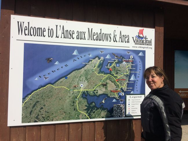 Heading north to L'Anse Aux Meadows 8/29
