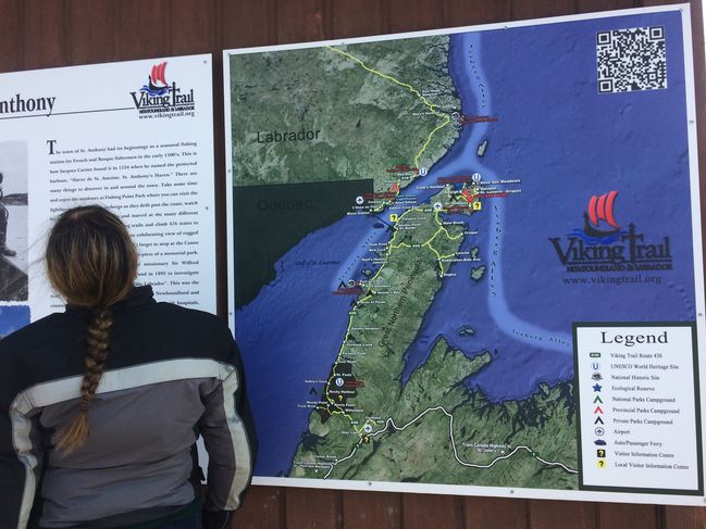 Heading north to L'Anse Aux Meadows 8/29

