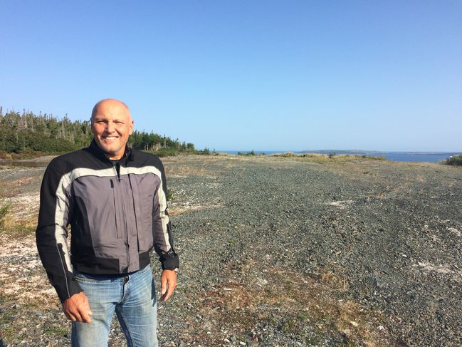 View from our B&B near L'Anse Aux Meadow
