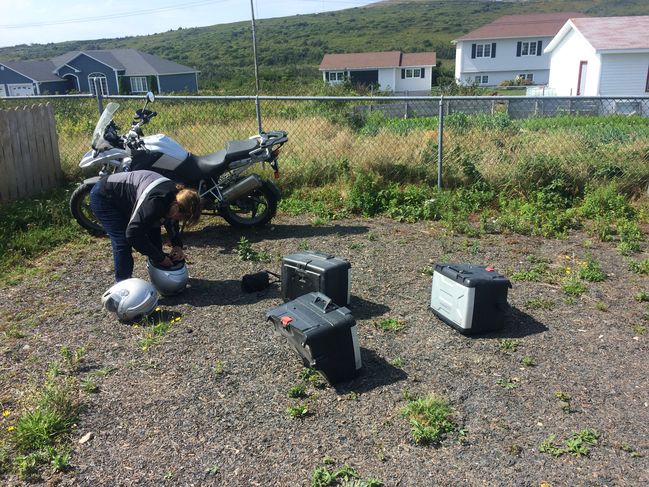 what we left in Canada while in France
