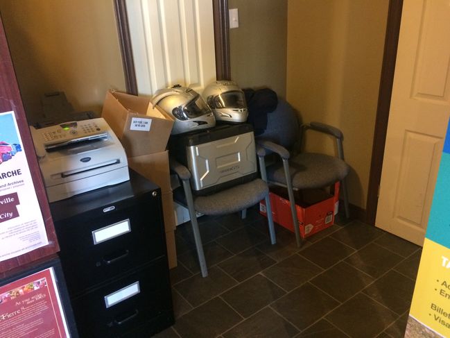 what we left in Canada while in France
