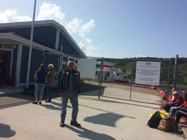 Departing Canada for France
