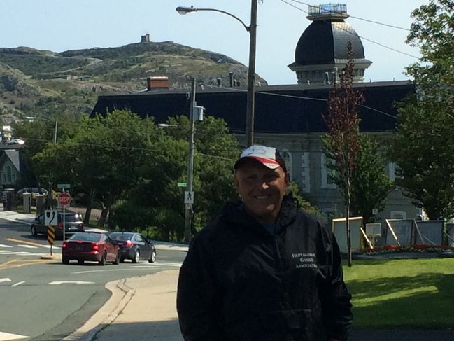 Signal hill where Marconi made first transatlantic transmission
