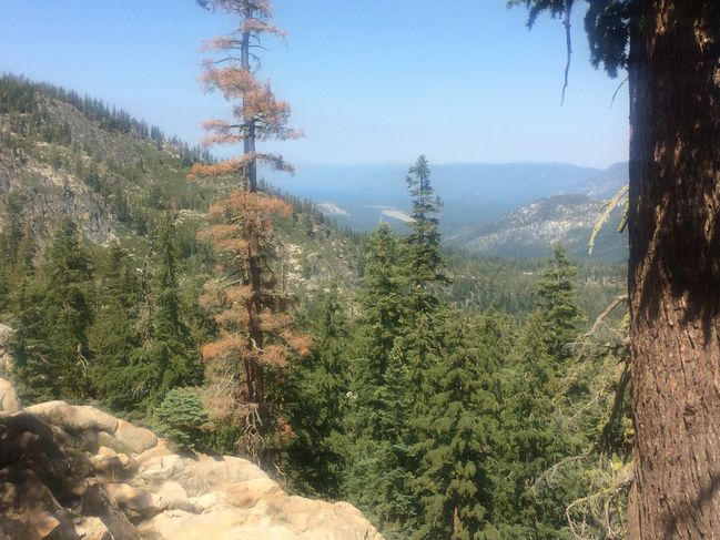 8/21 Views descending to Hwy 50
