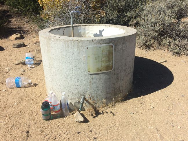 10/24/18 Water at Pioneer Mail rest area
