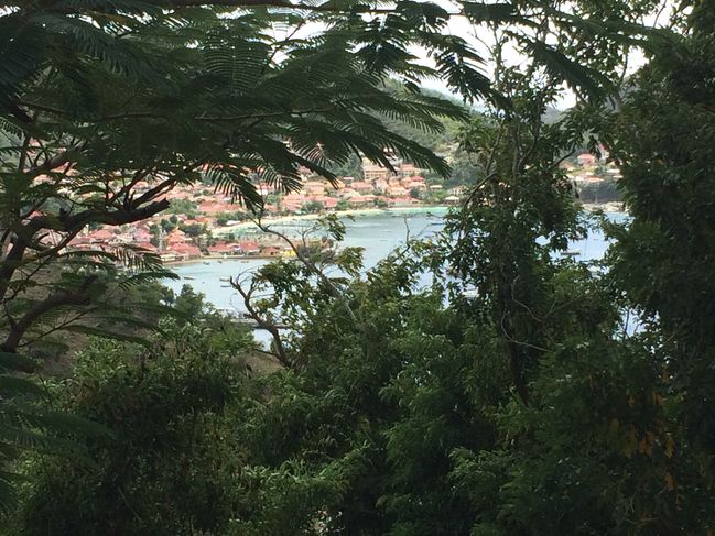 Guadeloupe - climb to old fortress
