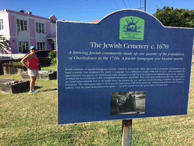 Old Jewish Cemetery in Nevis
