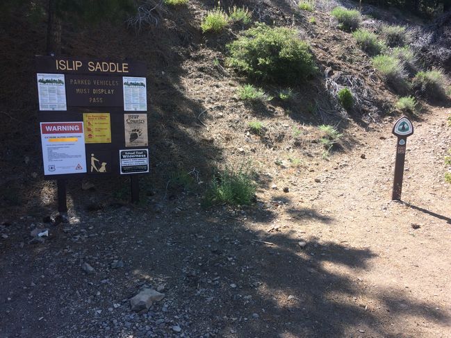 Islip Saddle (down from Mt. Baden Powell)
