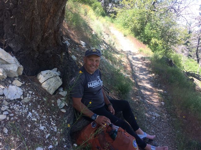 PG lunch midday foot/Fritos/Ibuprofen break 6/19
