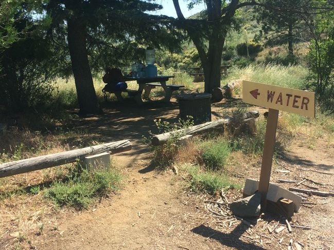 North Fork Ranger Station - WATER!
