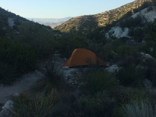 campsite Maddox Creek (dry) 6/19/19
