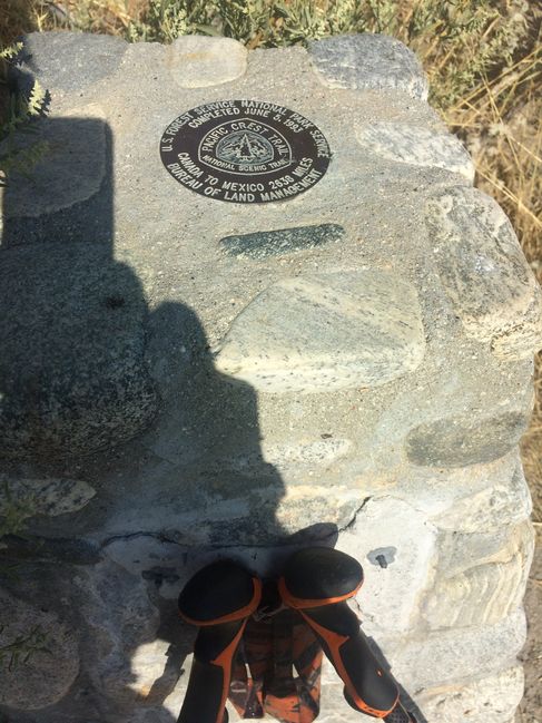 PCT completion monument Acton
