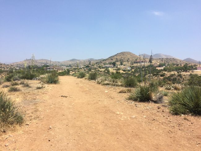 Entering Agua Dulce 6/20/19
