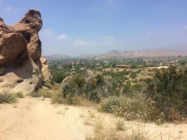 Entering Agua Dulce 6/20/19
