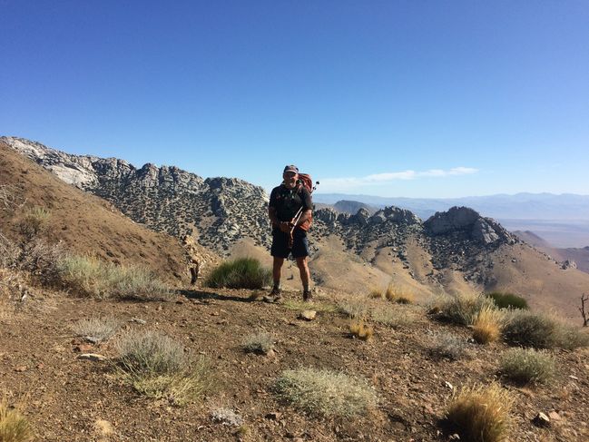 8/9/19 hiking from Walker Pass to Spanish Needle Creek
