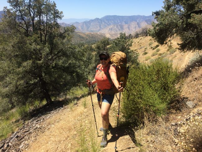 8/9/19 hiking from Walker Pass to Spanish Needle Creek
