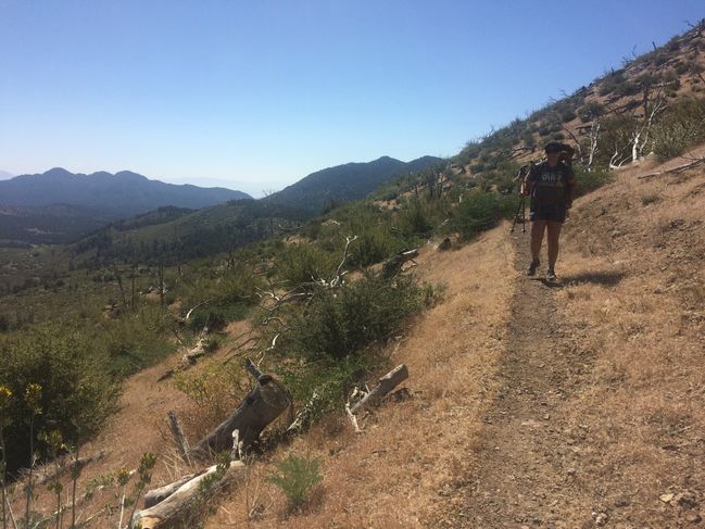 8/11/19 Papa and Oonie through 21 mile dry stretch
