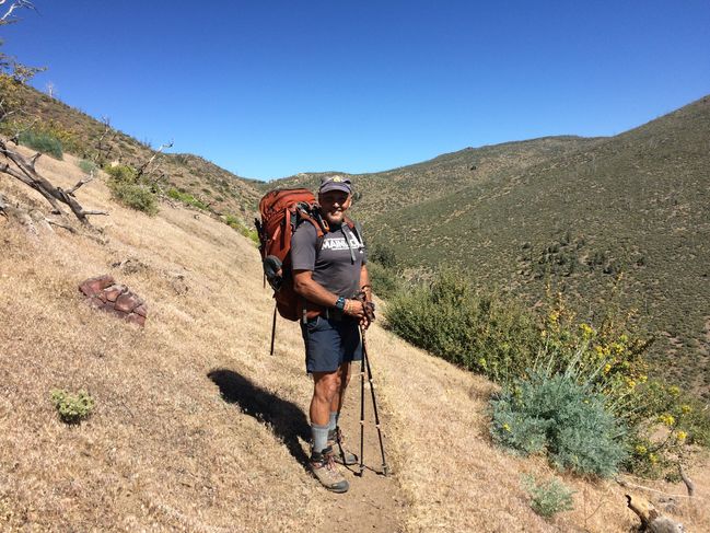 8/11/19 Papa and Oonie through 21 mile dry stretch
