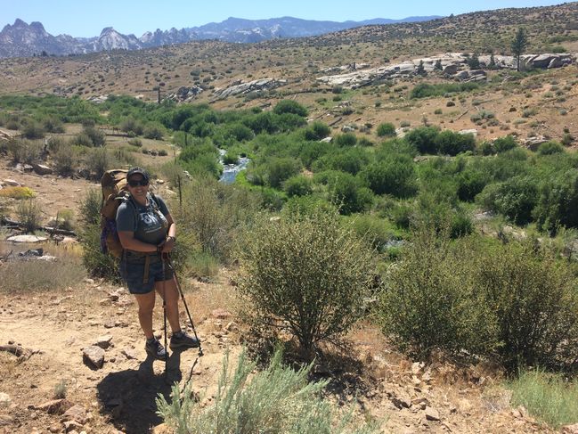 8/11/19 Papa and Oonie through 21 mile dry stretch
