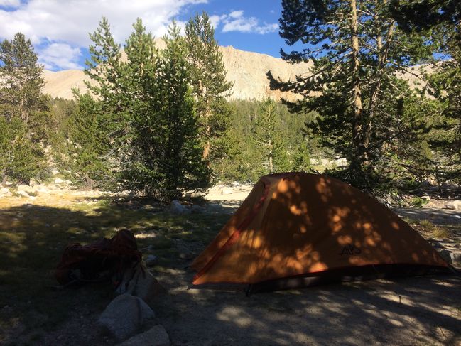 8/16/19 campsite Tyndall Creek 
