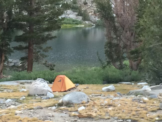 8/17/19 Campsite at Rae Lakes
