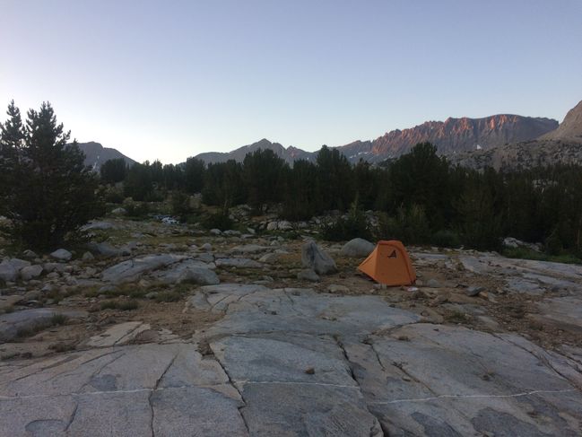 8/18/19 campsite South Fork Kings River
