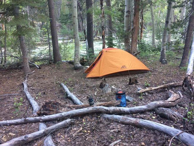 8/20/19 Tentsite So. Fork San Joaquin River

